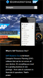 Mobile Screenshot of cornerstonesap.com